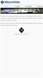 Mobile Screenshot of microniche.com